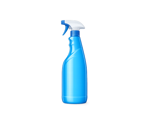 Spray bottle with UseSights smart sensor tag